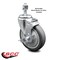 Service Caster 5 Inch Thermoplastic Rubber Swivel 12mm Threaded Stem Caster with Brake SCC SCC-TS20S514-TPRB-TLB-M1215 - alternate 3